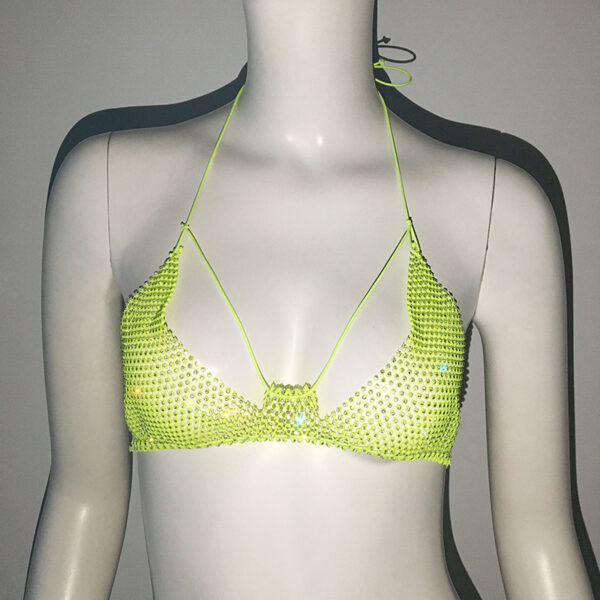 Rave Outfit Rhinestone Spaghetti Style - Image 8