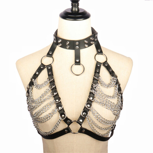 Fierce Metal Collar Harness - Image 5