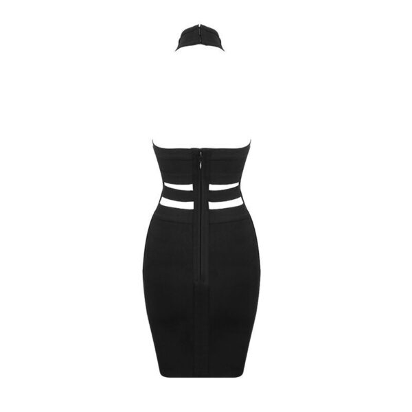 Rave Style Bandage Skirt Dress - Image 4