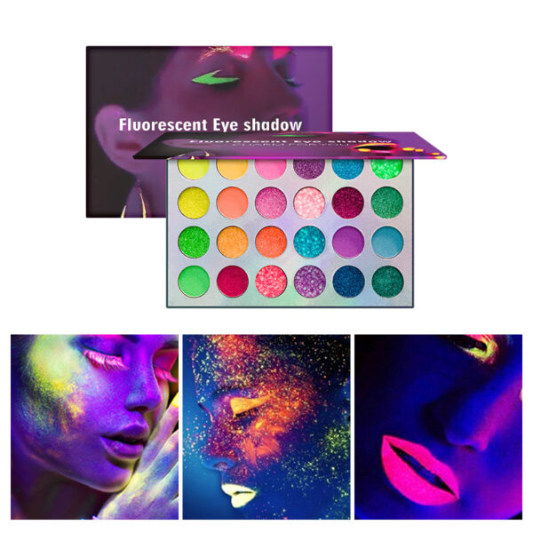 24-Color Glow Eyeshadow Palette - Image 3