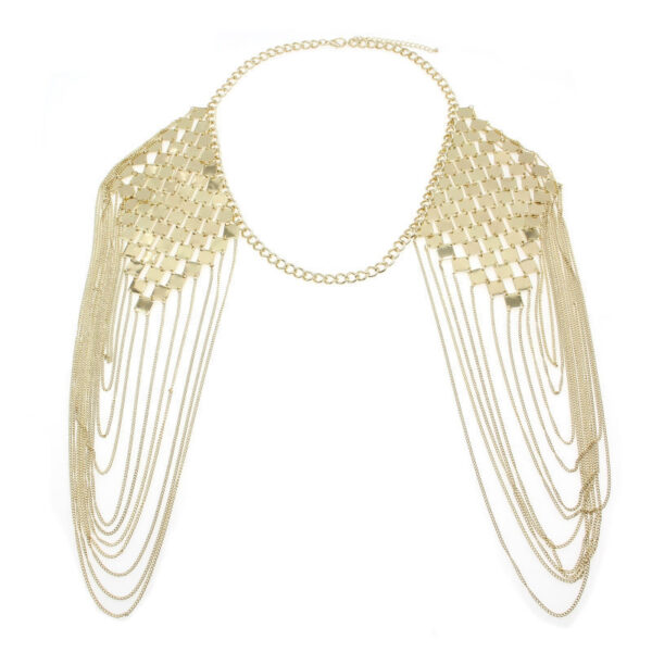 Festival Metal Chain Shoulder Pads - Image 5