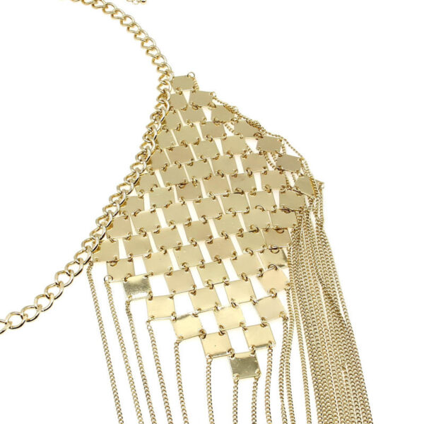 Festival Metal Chain Shoulder Pads - Image 6