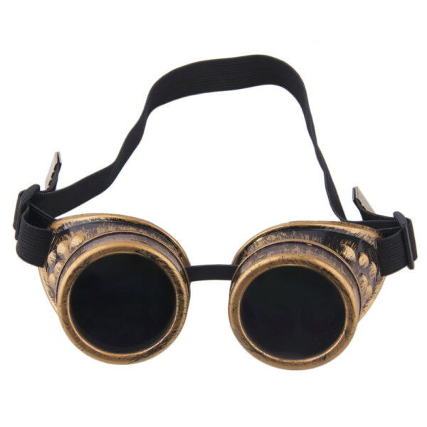 Brass Rave Goggles Classic Style - Image 2