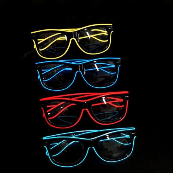 Wire LED Glasses