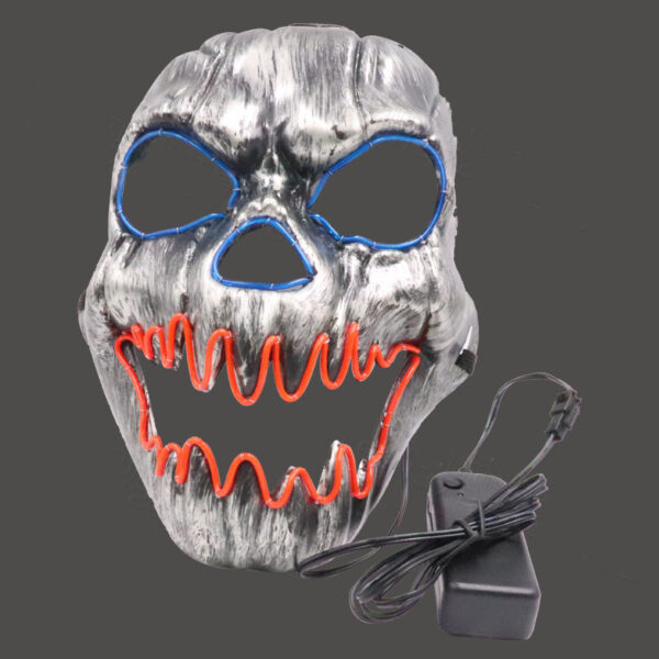 Scary Face LED Glow Mask - Image 4