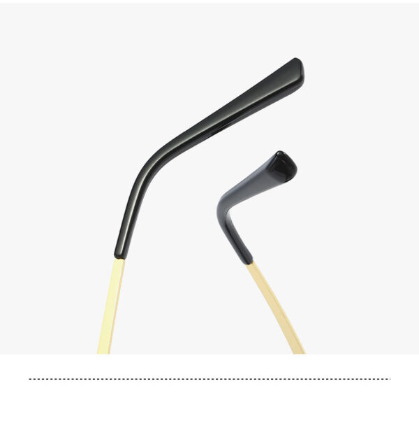 Rimless Start Shape Sunglasses - Image 5