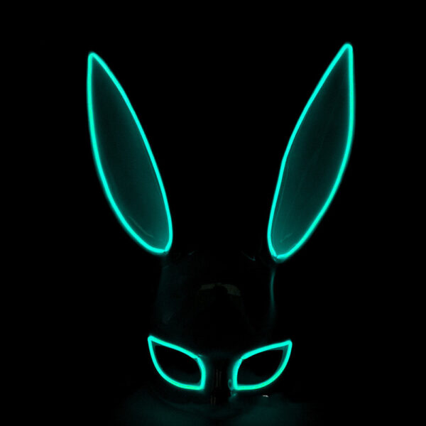 Rabbit half face glow headgear - Image 2