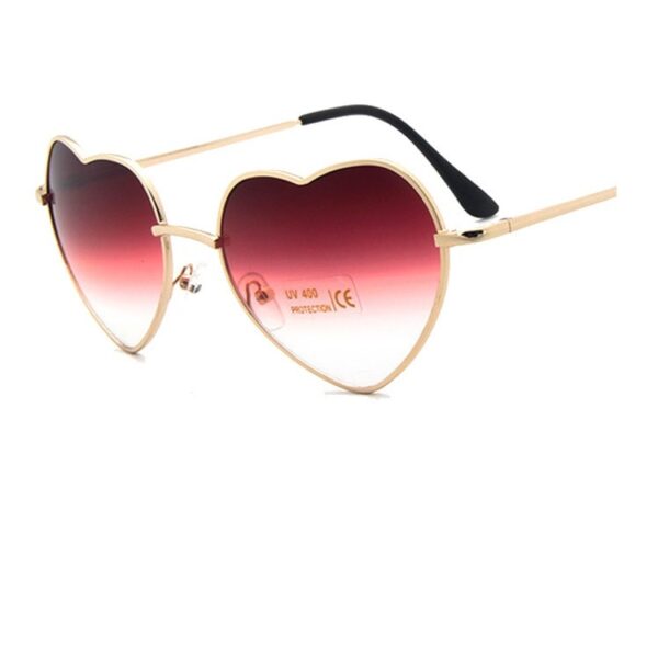 Retro Colour Gradient Love Sunglasses - Image 2
