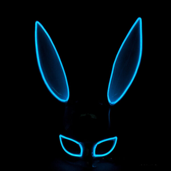 Rabbit half face glow headgear - Image 3
