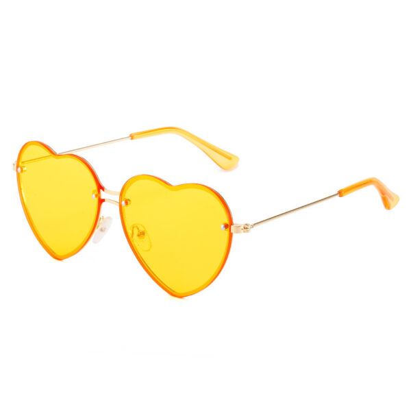 Love Rimless All Match Sunglasses - Image 10