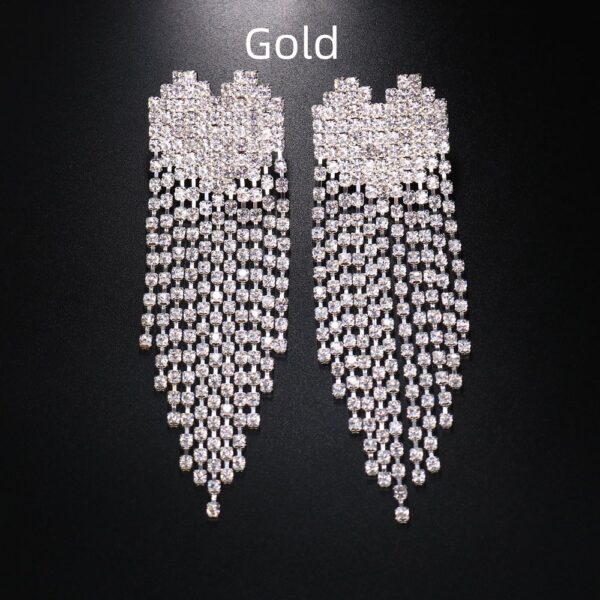Water Droplet Tassel Circular Chest Nipple Patch - Image 10