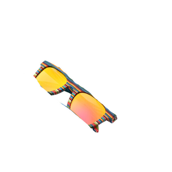 Outdoor Colourful Wood Sunglasses - Image 9