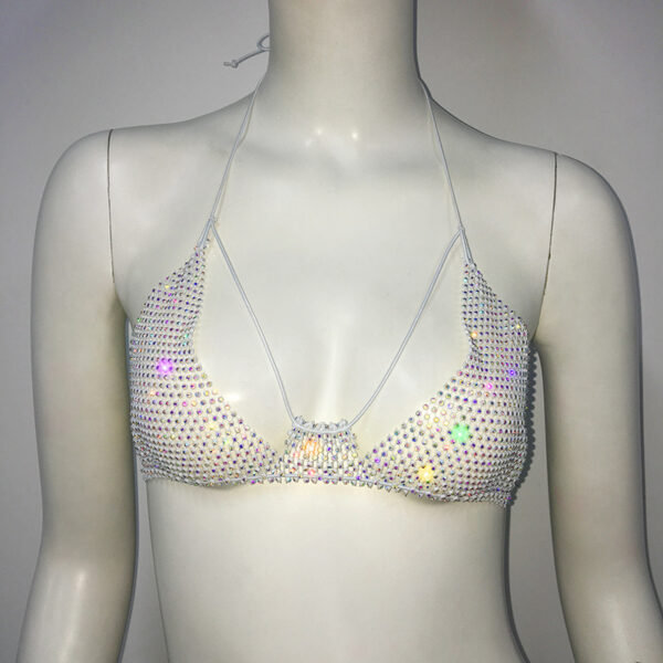 Rave Outfit Rhinestone Spaghetti Style - Image 6