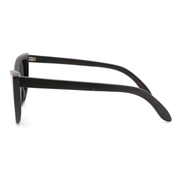 Bamboo Wood Glasses Cat Eye Polarized - Image 3
