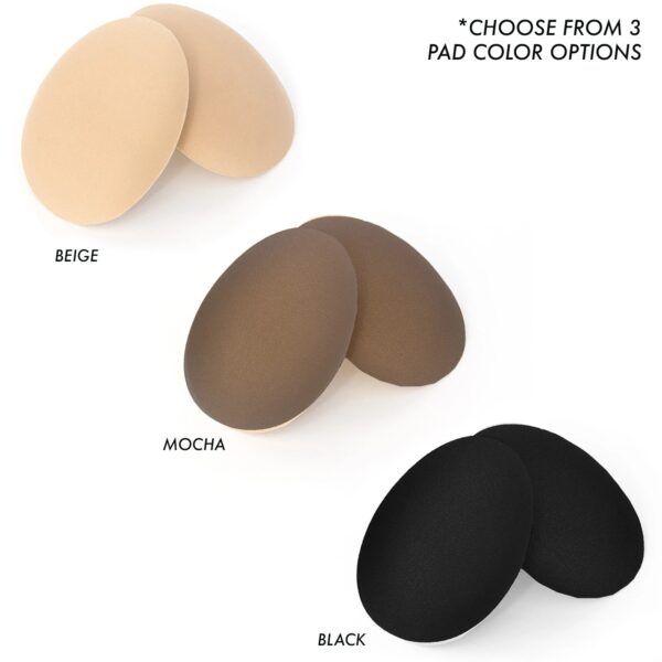Shaped Chest Patch Thin Silicone Solid Nipple - Image 3