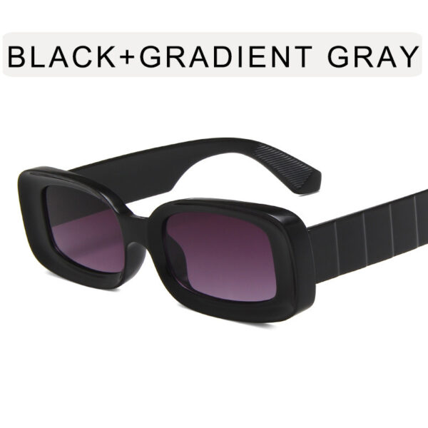 Therapy Colour Vertical Striped Concave Sunglasses - Image 6