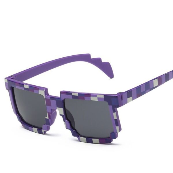 Personalized Color Plaid Sunglasses Trendy  Fashion - Image 6