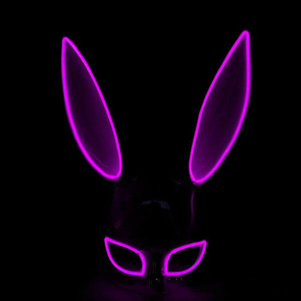 Rabbit half face glow headgear - Image 7