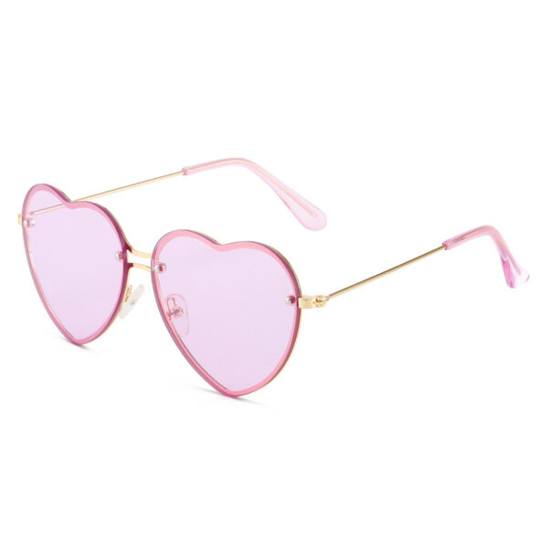 Love Rimless All Match Sunglasses - Image 4