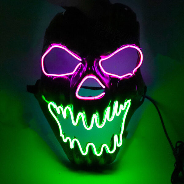 Scary Face LED Glow Mask