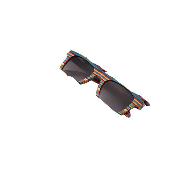Outdoor Colourful Wood Sunglasses - Image 6