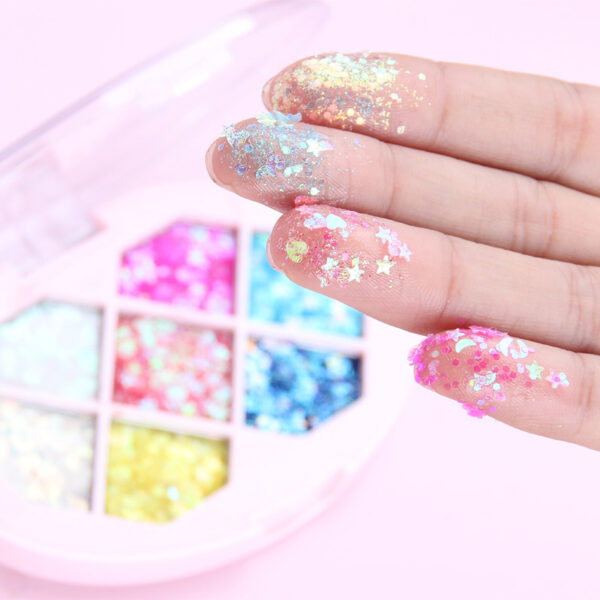 Shimmer Pigment Glitter Sequin Gel Cream - Image 4