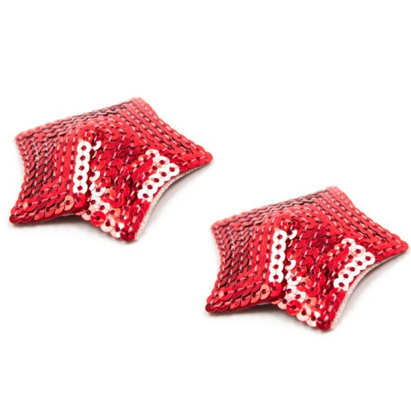 Invisible Bra And Sequined Nipple Patch - Image 5