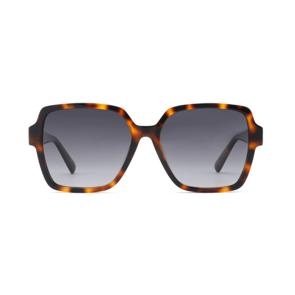 Simple Trend Thick Frame Sunglasses - Image 2