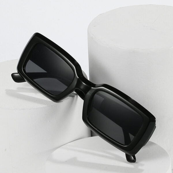 Therapy Colour Frame Fashion Square Sunglasses - Image 2
