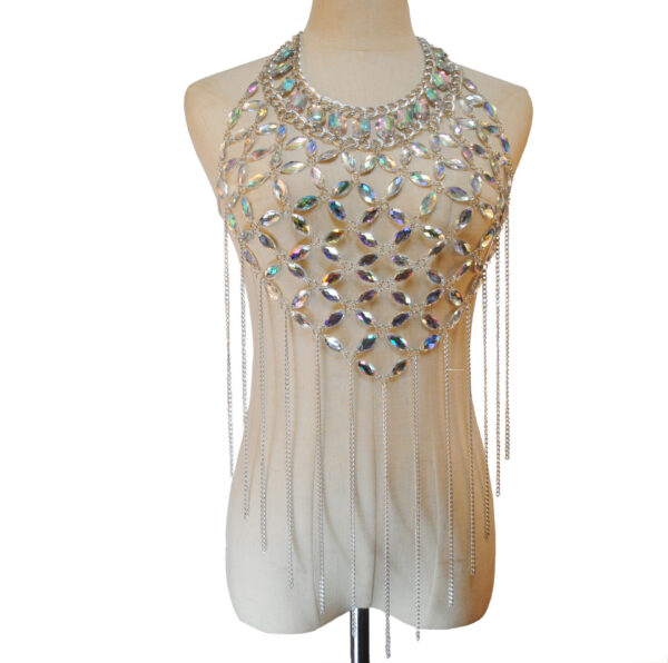 Acrylic Tassel Glow Body Chains - Image 7