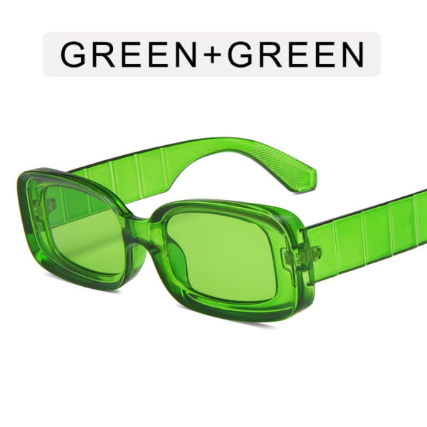 Therapy Colour Vertical Striped Concave Sunglasses - Image 10