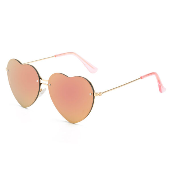 Love Rimless All Match Sunglasses - Image 6