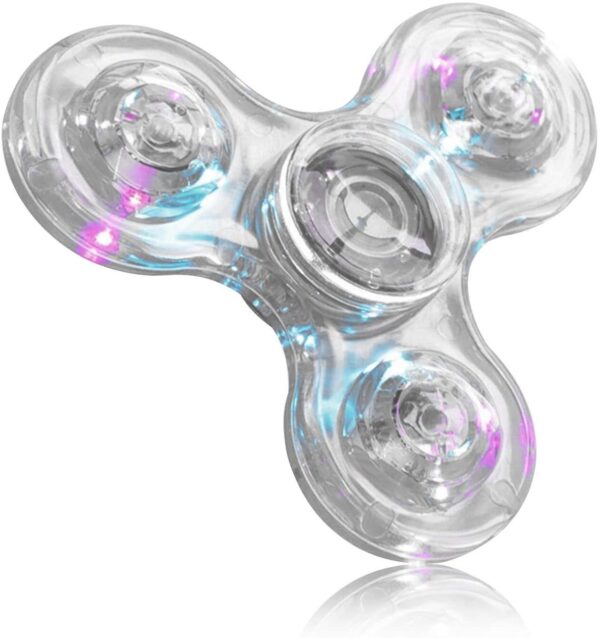 Glow-in-the-Dark LED Light Fidget Spinner - Image 4