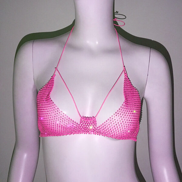 Rave Outfit Rhinestone Spaghetti Style - Image 9