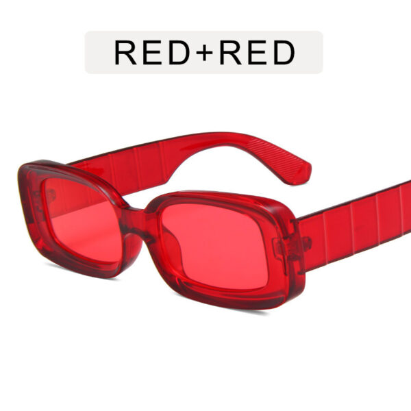 Therapy Colour Vertical Striped Concave Sunglasses - Image 7