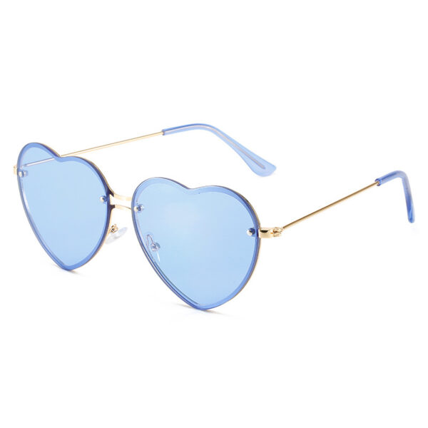Love Rimless All Match Sunglasses - Image 3