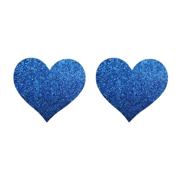 Glitter Heart Self-Adhesive Nipple Covers - Image 6