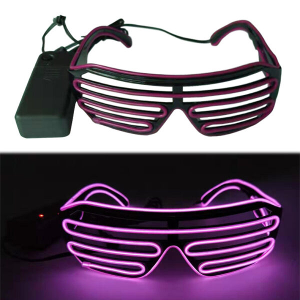 Luminous Glasses Blinds Festival Party - Image 8