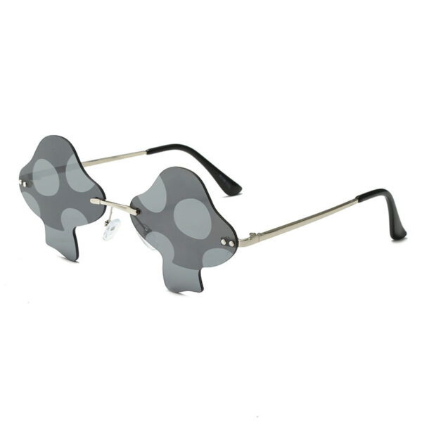 Mushroom Rimless Sunglasses - Image 2