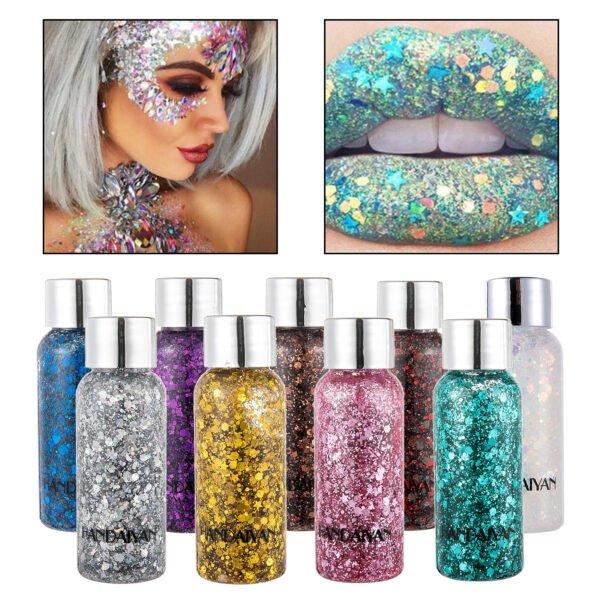 dazzling Glitter Body Gel