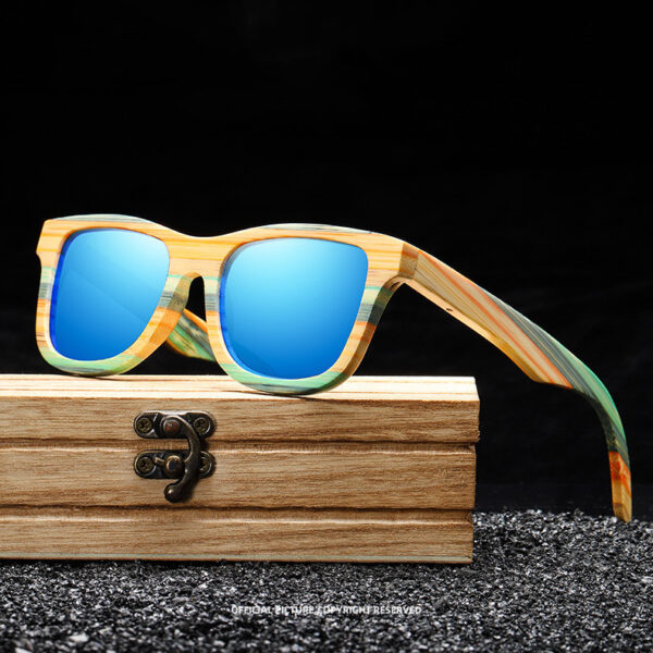 Wooden Polarized Bamboo Sunglasses