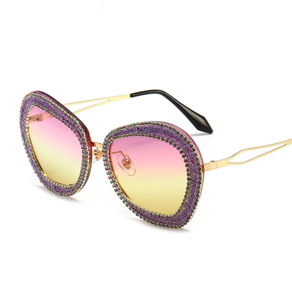 Ladies Gorgeous Diamond Sunglasses - Image 3