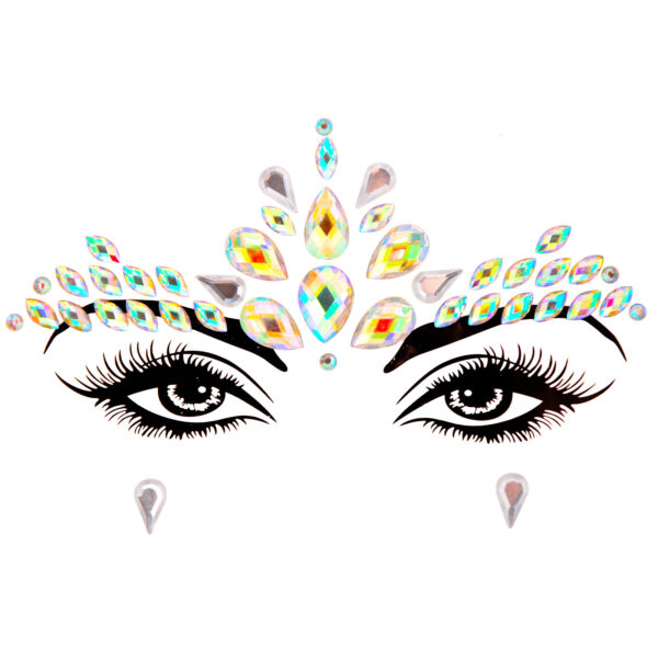Resin Carnival Drill Sticker Masquerade Face Decoration - Image 9