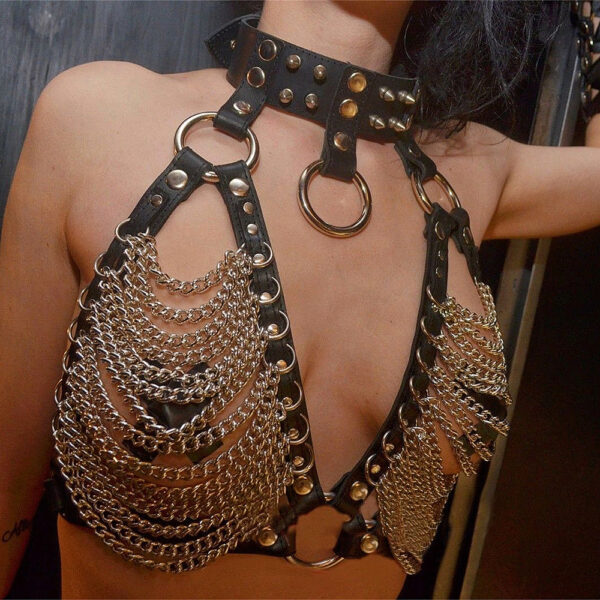 Fierce Metal Collar Harness - Image 2