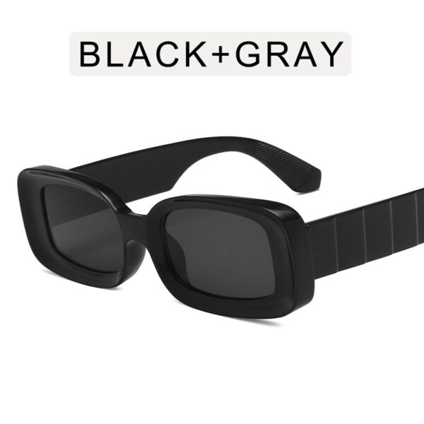 Therapy Colour Vertical Striped Concave Sunglasses - Image 5