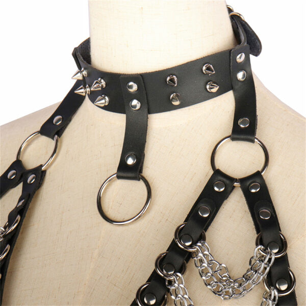 Fierce Metal Collar Harness - Image 8