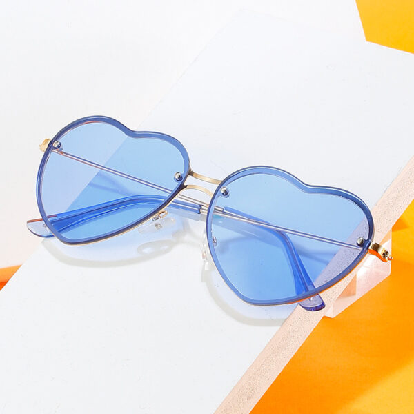 Love Rimless All Match Sunglasses - Image 5