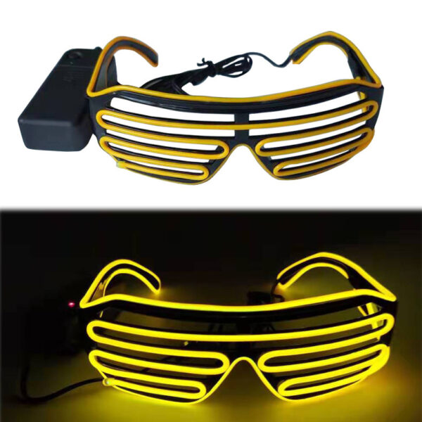 Luminous Glasses Blinds Festival Party