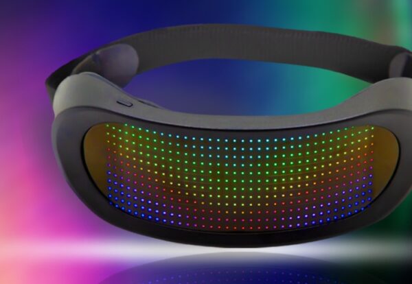 LED Dynamic Blinds APP Bluetooth Luminous Glasses - Image 5