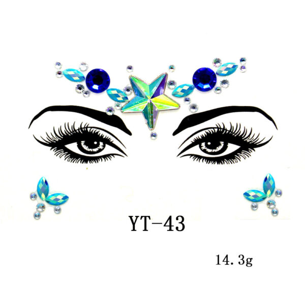 Acrylic Face Sticker - Image 6